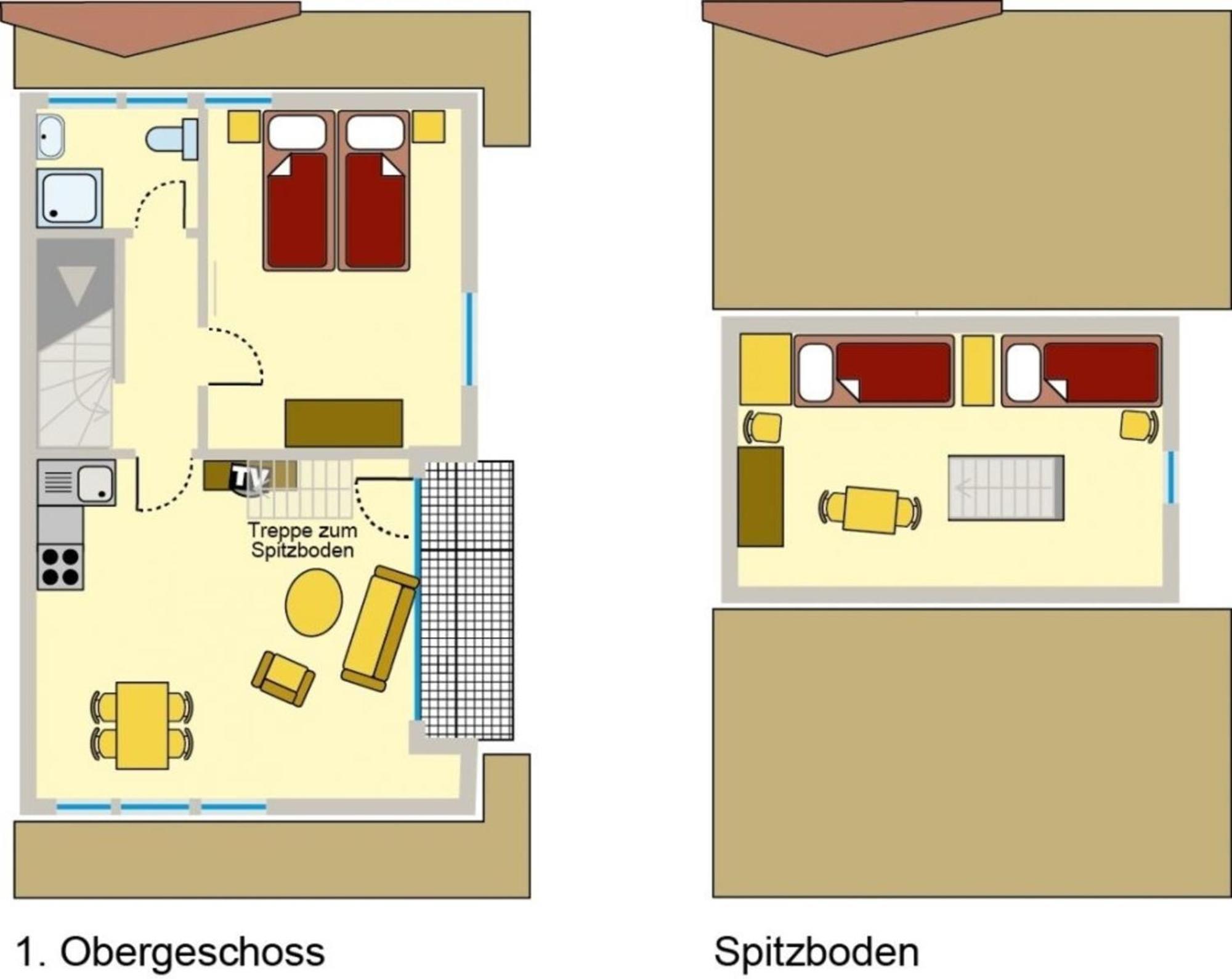 Ferienwohnung Nr 07 Og Spitzboden Born Exterior photo